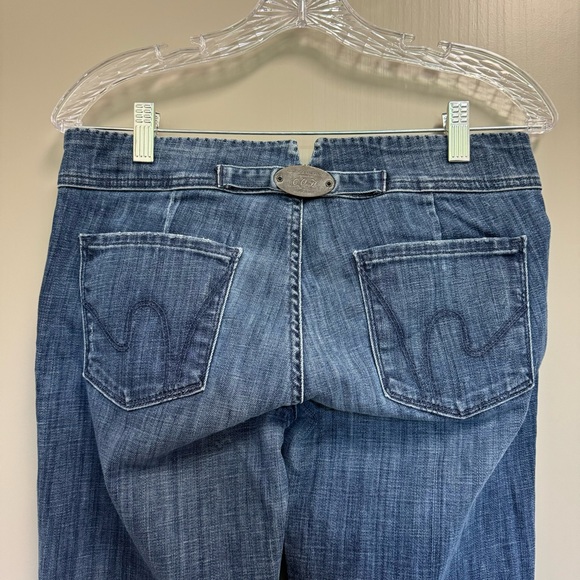 Citizens of Humanity Darlington Wide Leg Jeans Medium Dark Wash 29 - Picture 3 of 16